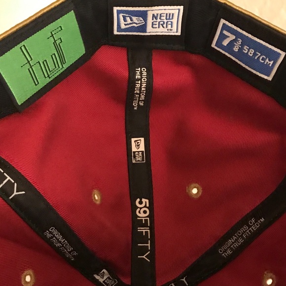 HUF x New Era SF San Francisco 49ers Satin Starter - Picture 4 of 7